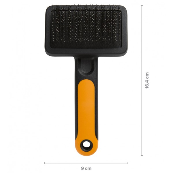 Щітка для вичісування котів і собак Fiskars Slicker Brush (2009138) Щітка для вичісування котів і собак Fiskars Slicker Brush (2009138)