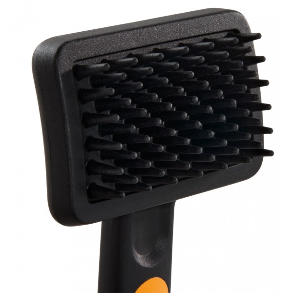 Масажна щітка для котів і собак Fiskars Massage Brush (2009140) Масажна щітка для котів і собак Fiskars Massage Brush (2009140)