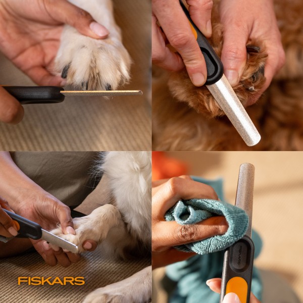 Пилка для кігтів для котів і собак Fiskars Nail File (2009142) Пилка для кігтів для котів і собак Fiskars Nail File (2009142)