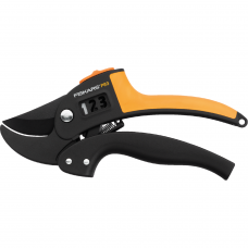 Контактный секатор с храповым механизмом до 24 мм Fiskars PowerStep™ Anvil P83, 111670 (1000575)