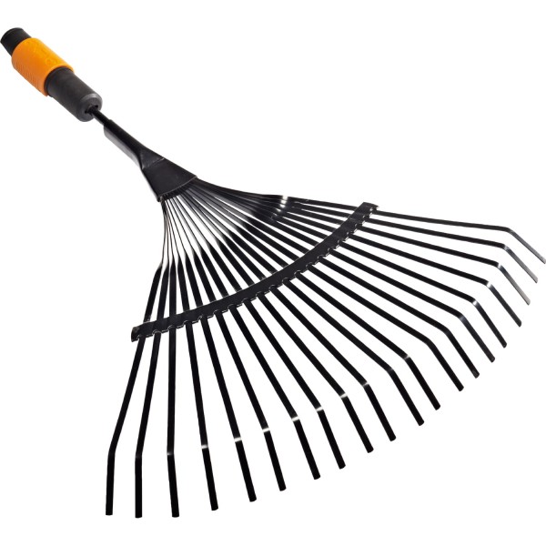 Грабли для уборки листьев 22 зубцов Fiskars QuikFit 135201 (1000644)