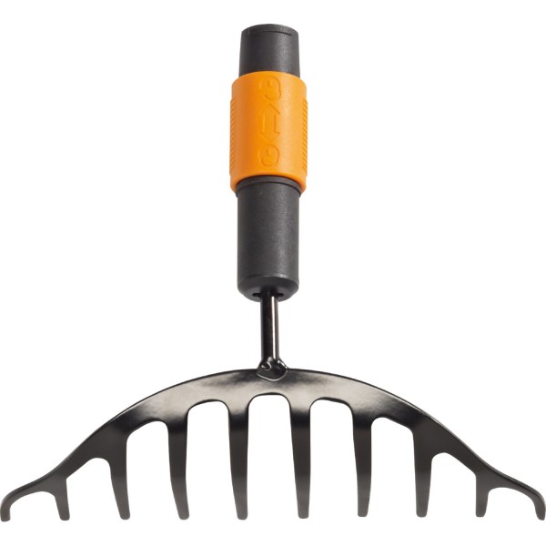 Грабли для уборки клумб и кустарниковых зон Fiskars QuikFit 135501 (1000651)