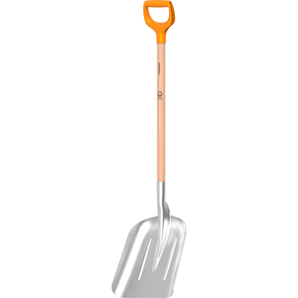 Алюминевая лопата Fiskars для снега и зерна (1001637)