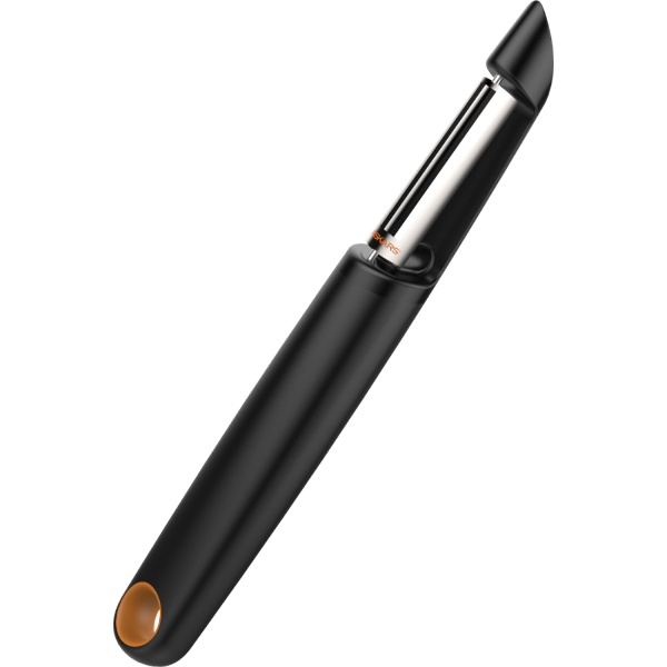 Овощечистка Fiskars Functional Form с подвижным лезвием Черная 1014419