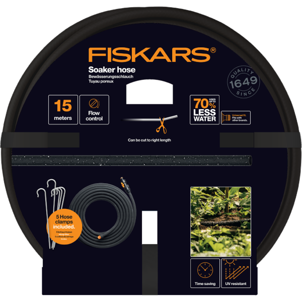 Шланг для капельного полива Fiskars 15 м (1025935)