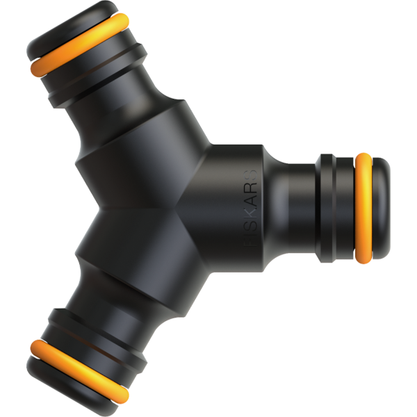 Тройник для шланга Fiskars 19 мм 68 мм (1027070)