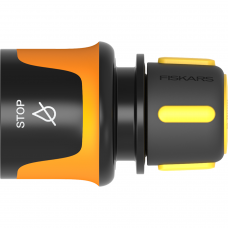 Коннектор для шланга Fiskars 9 мм 68 мм аквастоп (1027078)