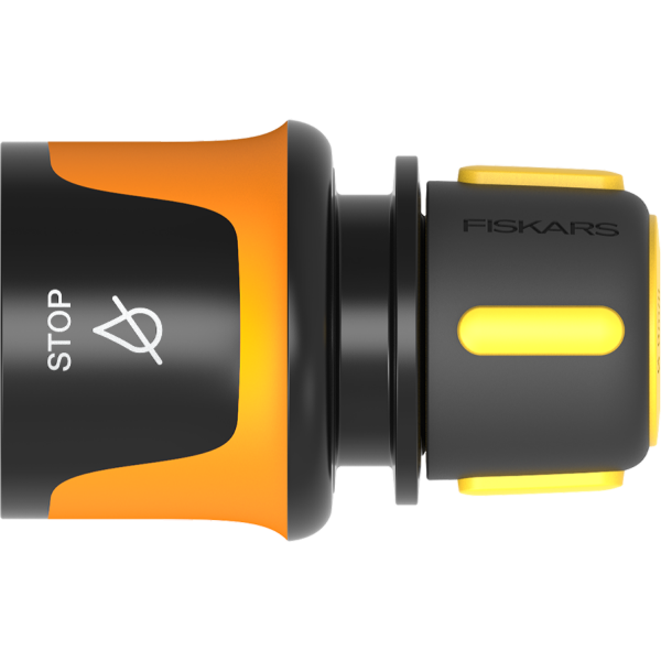 Коннектор для шланга Fiskars 9 мм 68 мм аквастоп (1027078)