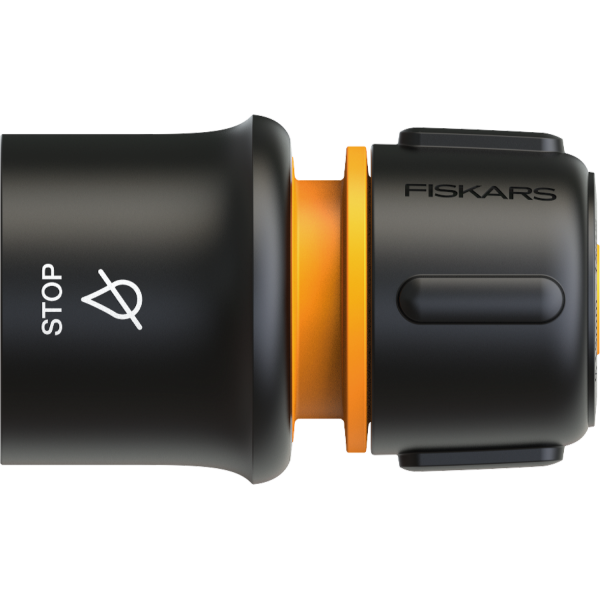 Коннектор для шланга Fiskars LB30 15 мм 39 мм аквастоп (1027083)