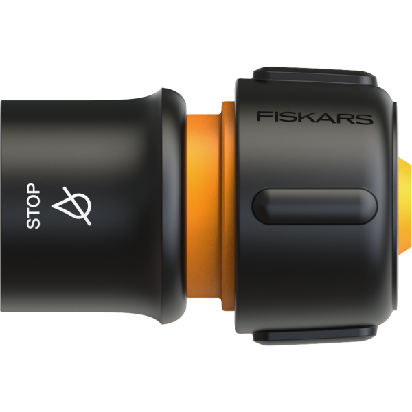 Коннектор для шланга Fiskars LB30 19 мм 46 мм аквастоп (1027084)