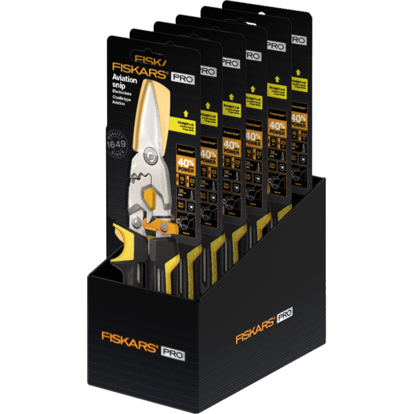 Ножиці для металу Fiskars Pro PowerGear™ прямі (1027207)