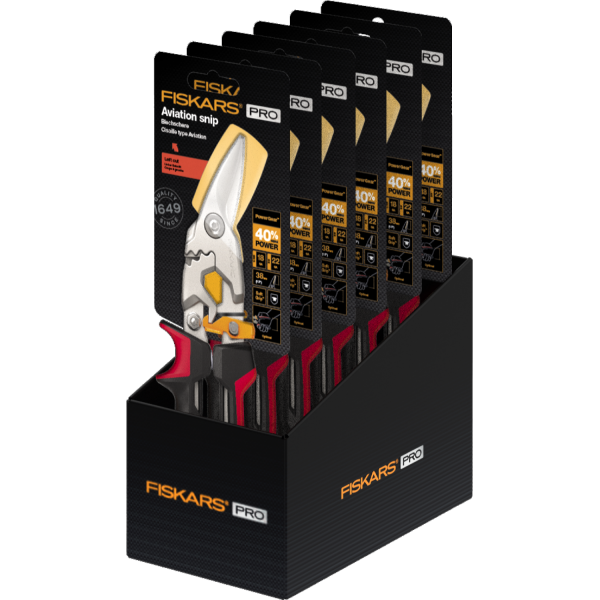 Ножиці для металу Fiskars Pro PowerGear ™ ліві (1027209)