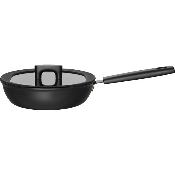 Сотейник Fiskars Hard Face с крышкой 24 см 1052230