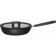 Сотейник Fiskars Hard Face с крышкой 26 см 1052231