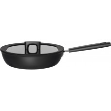 Сотейник Fiskars Hard Face с крышкой 28 см 1052232