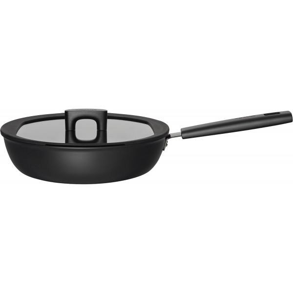 Сотейник Fiskars Hard Face с крышкой 28 см 1052232
