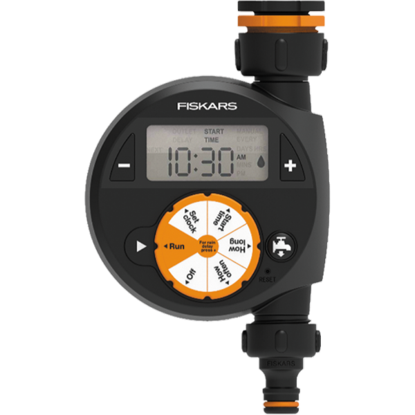Таймер подачи воды Fiskars для полива (1054791)