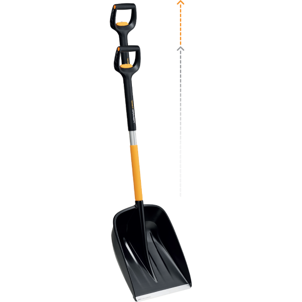 Лопата для збирання снігу телескопічна Fiskars X-series™ 1057188