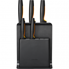 Набір кухонних ножів із пластиковим блоком Fiskars Functional Form™ 5 шт 1057554