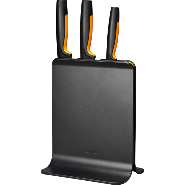 Набор кухонных ножей с пластиковым блоком Fiskars Functional Form ™ 3 шт 1057555