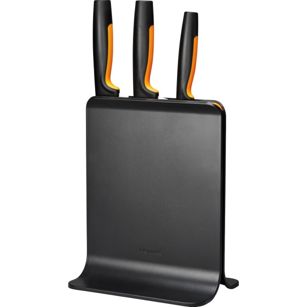 Набор кухонных ножей с пластиковым блоком Fiskars Functional Form ™ 3 шт 1057555