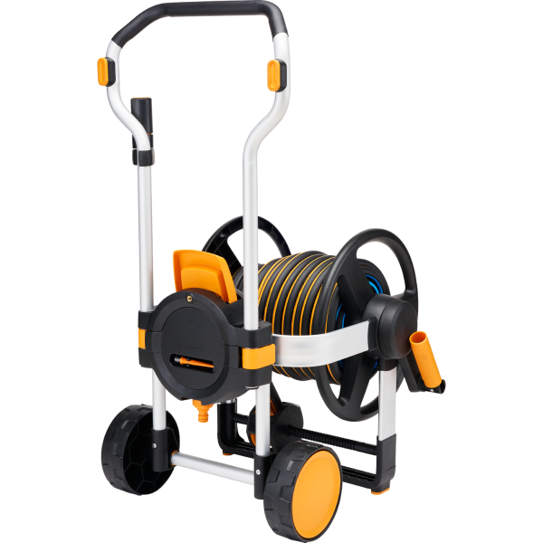 Ручная катушка Fiskars XL со шлангом и набором аксессуаров 1062256