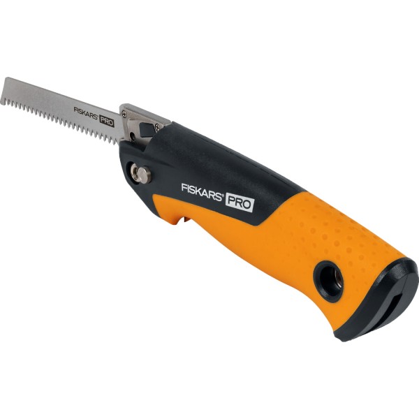 Пила универсальная складная 2 полотна (металл, дерево) Fiskars Pro PowerTooth 150 мм 13/24 TPI 1062934