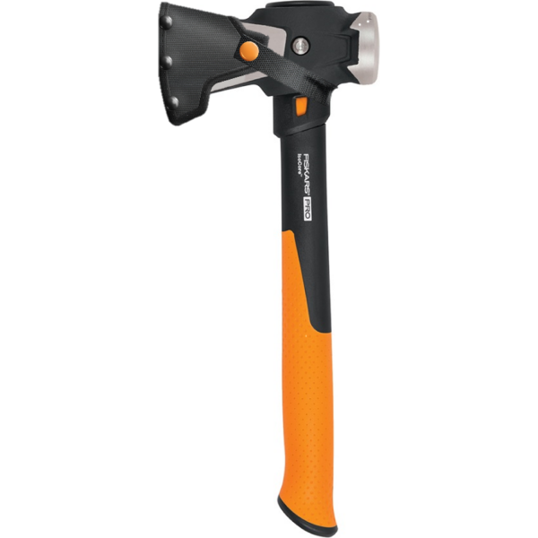 Строительный топор-молот Fiskars Pro IsoCore™ S 1,1 кг / 36 см (1062936)