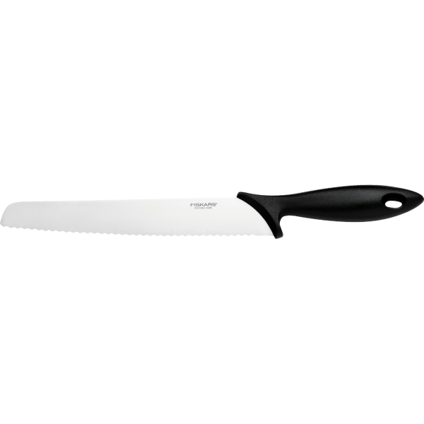 Кухонний ніж Fiskars Essential для хліба 23 см Black 1065564