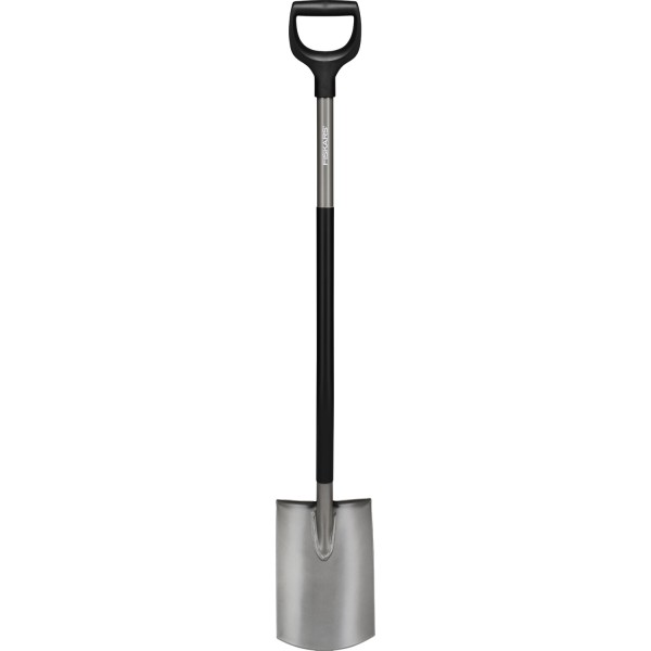 Лопата с закругленным лезвием Fiskars Ergonomic (1066710)