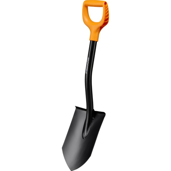 Лопата короткая Solid Fiskars (1014809) (1066715) лопати