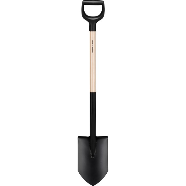 Лопата с деревянной ручкой Fiskars Solid™ (1066721)