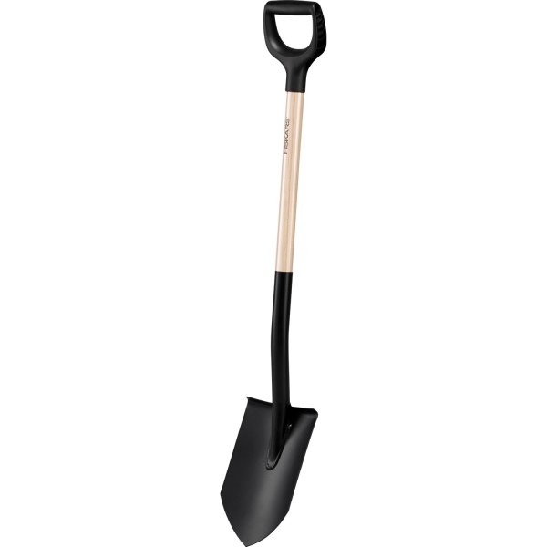 Лопата с деревянной ручкой Fiskars Solid™ (1066721)