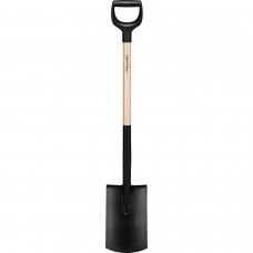 Лопата прямая с деревянной ручкой Fiskars Solid™ (1066722)
