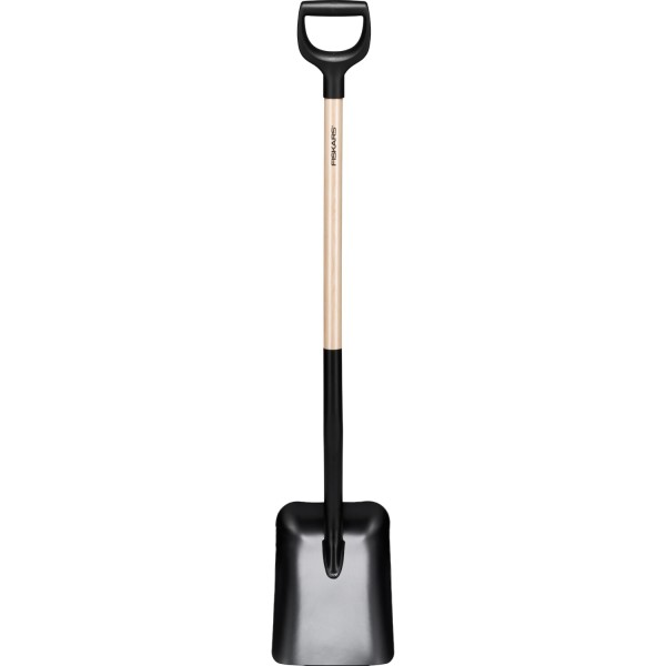 Лопата совкова с деревянной ручкой Fiskars Solid™ (1066723)