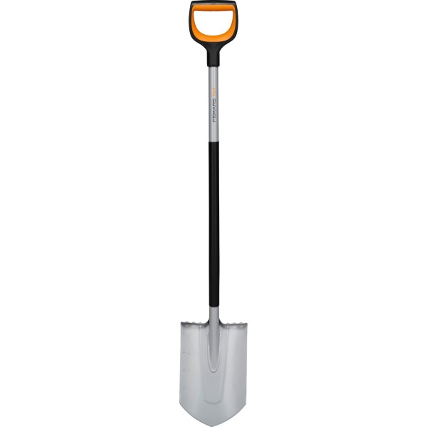Лопата штыковая скругленная Fiskars Xact™ (1066729)