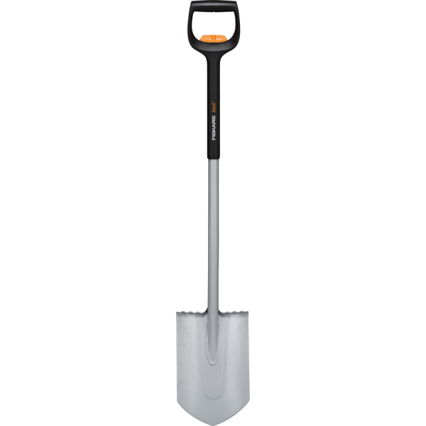 Телескопічна лопата із закругленим лезом Fiskars Xact (1066732)
