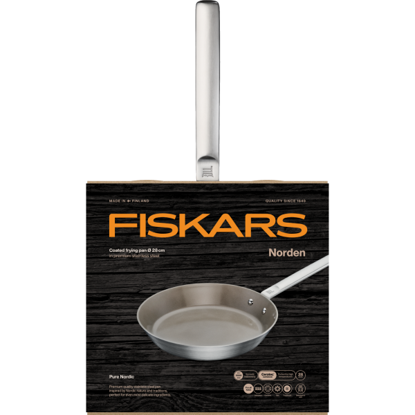 Сковорода Fiskars Norden Steel 28 см (1067633)