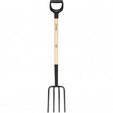 Вилы садовые с деревянной ручкой Fiskars Solid™ 1070676