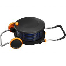 Катушка на колесах со шлангом Fiskars M 1/2" (13мм) L-20м с набором аксессуаров (1071639)