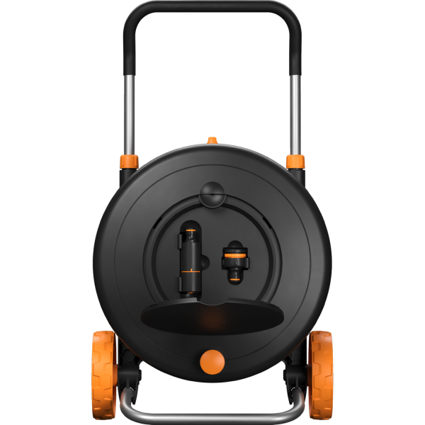 Катушка на колесах со шлангом Fiskars M 1/2" (13мм) L-20м с набором аксессуаров (1071639)