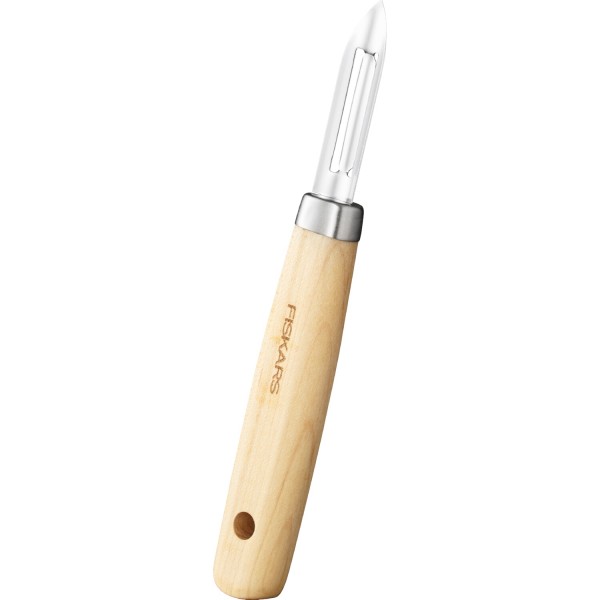Овочечистка Fiskars Folken, фиксоване лезо, FSC-клен (1075683)