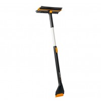 Щітка-скребок телескопічна поворотна 96-121 см Fiskars X-series™ 26 см (1078492)