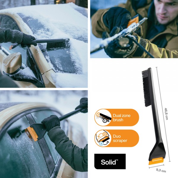 Щітка-скребок Fiskars Solid 46 см (1078496)