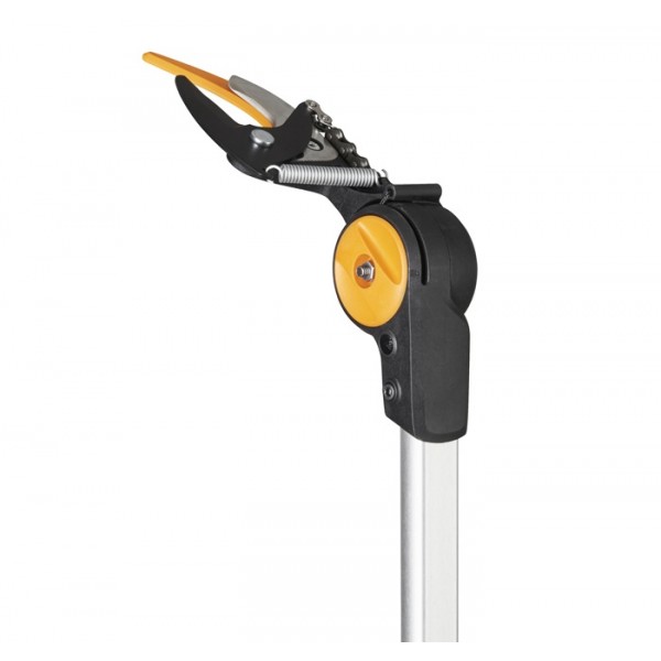 Телескопический высоторез до 32 мм Fiskars PowerGear™ X Telescopic UPX86, 2.4-4 м + садовая пила UPX80, 330 мм (1023634)