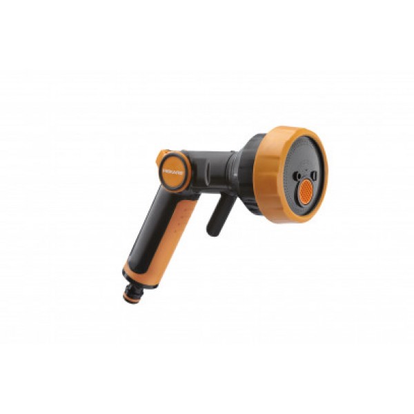 Пистолет-распылитель Fiskars для полива регулируемый с 4 функциями (1020446)
