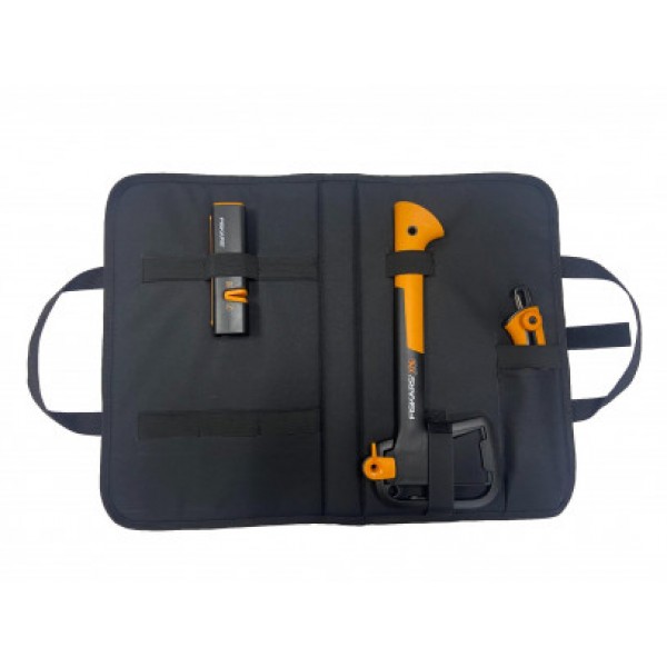 Подарочный набор Fiskars (Топор 1015618+точило 1000601+пила 1000613) 2021272