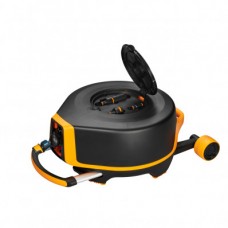 Автоматическая катушка со шлангом Fiskars XL с роликами (1025933)