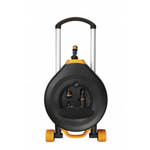 Автоматическая катушка со шлангом Fiskars XL с роликами (1025933)