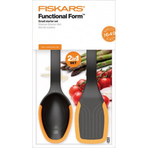 Набір кухонного приладдя Fiskars Functional Form (ложка + лопатка) 1027307